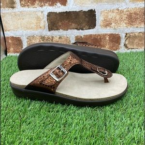 SAS chocolate brown sandals